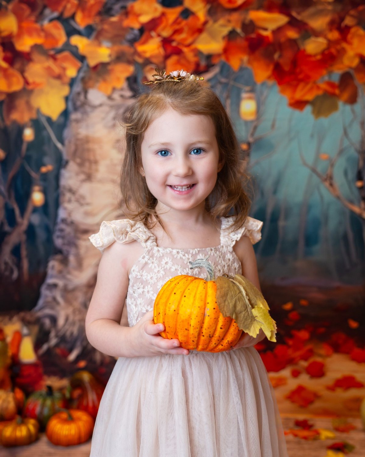 Autumn Leaves portrait