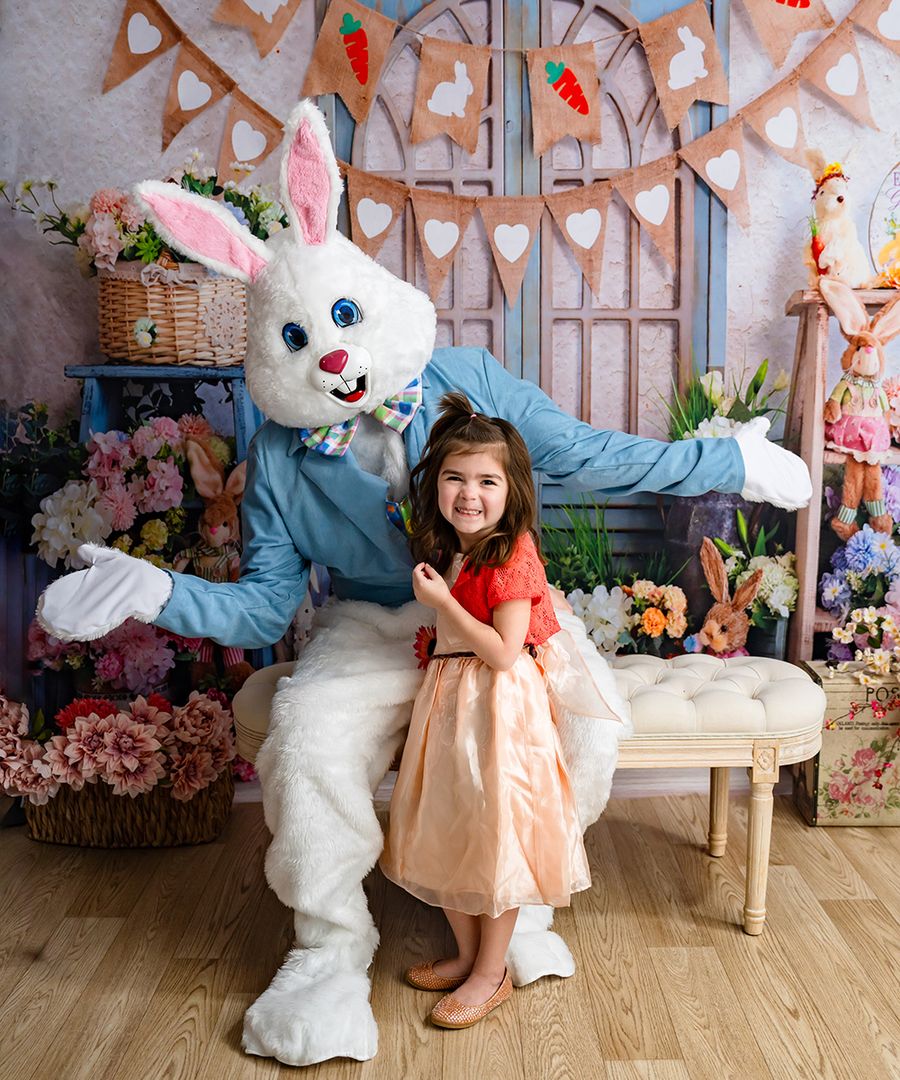 Easter Bunny portrait