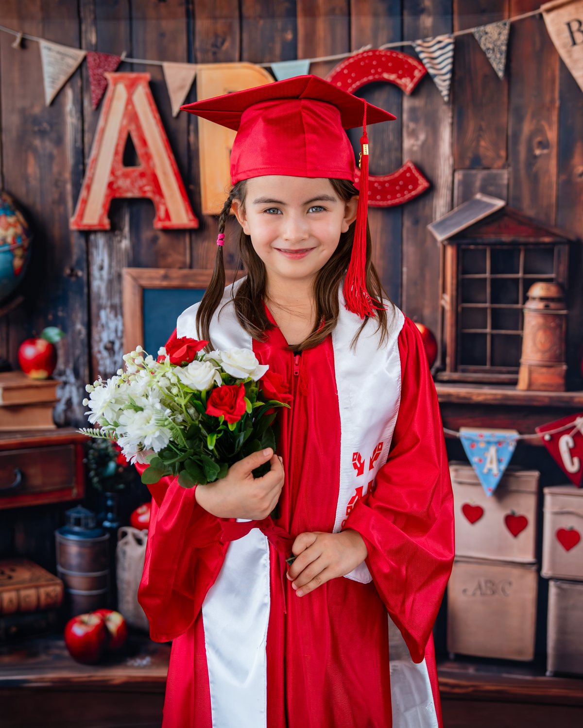 Kindergarten graduation portrait