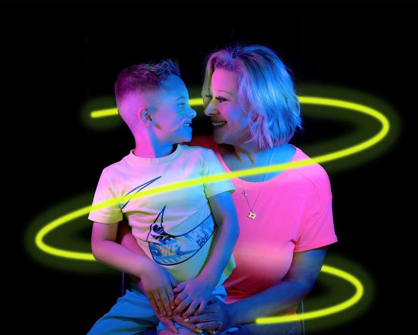 Glow Night portrait