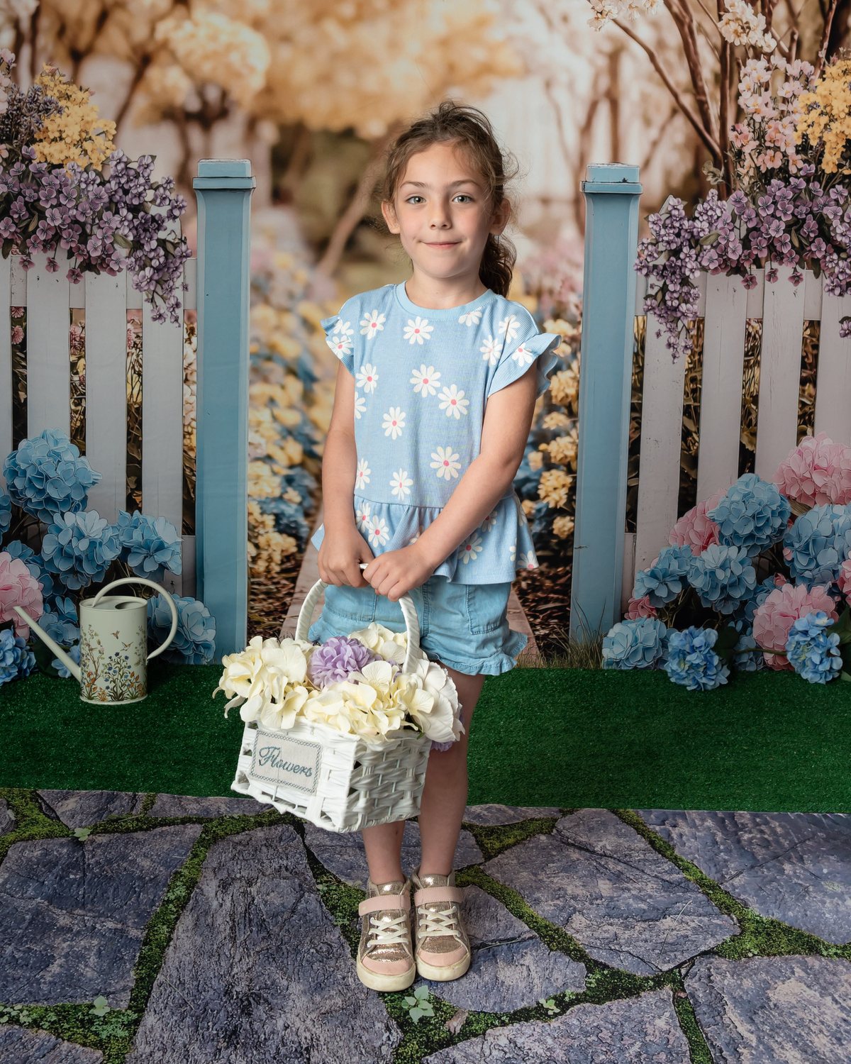 Spring Garden portrait